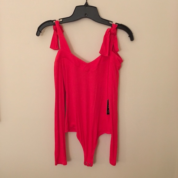 Express Other - Express thong body suit! Tags on! Great red color